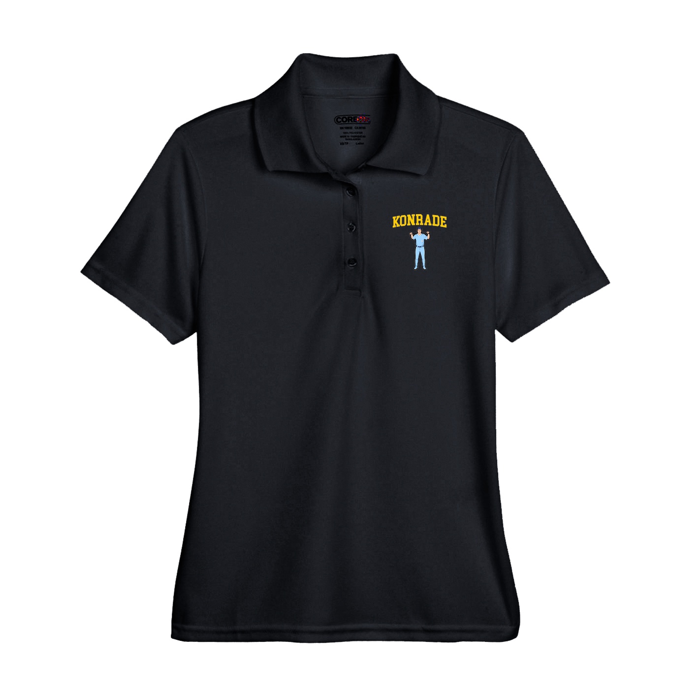 Performance Polo — Shirsey in Black