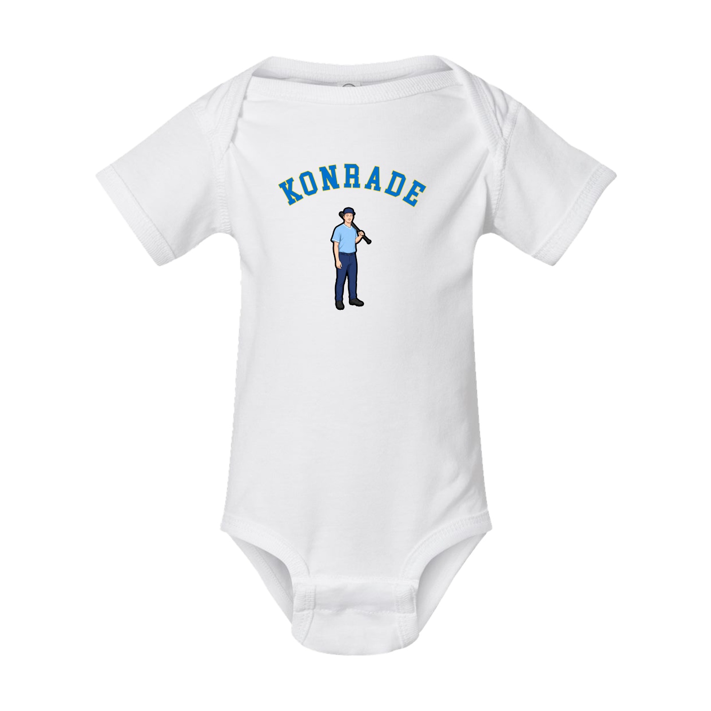 Baby Onesie — Shirsey Arch in White