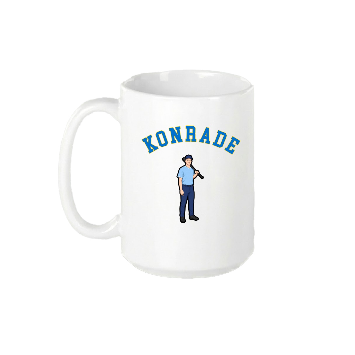 15oz Coffee Mug — Shirsey Arch in White