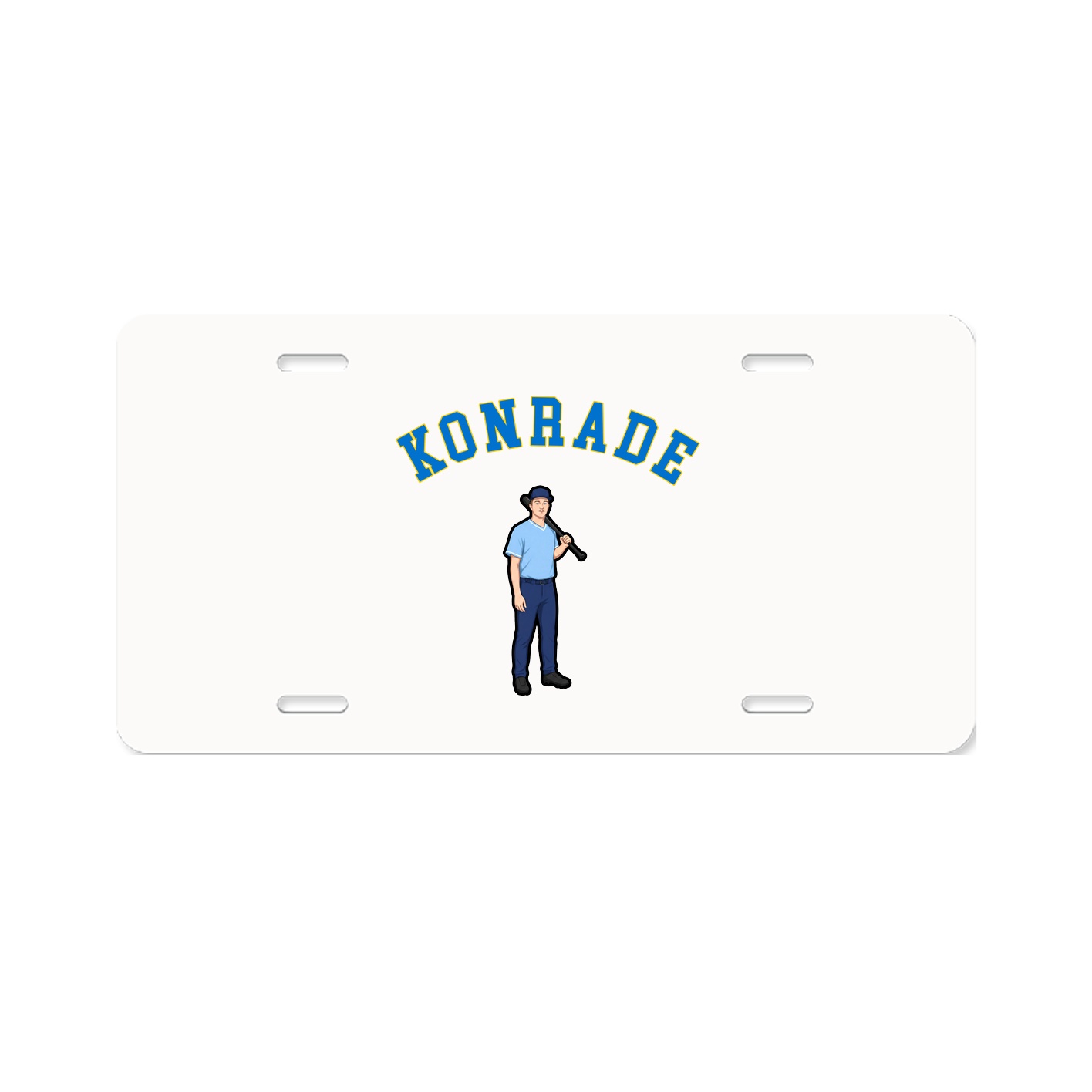 License Plate — Shirsey Arch in Classic