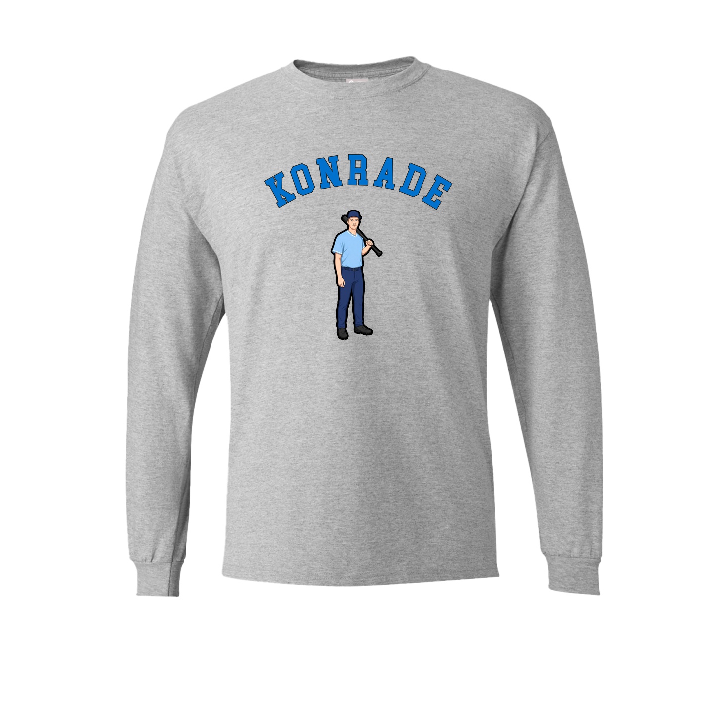Long Sleeve Tee — Shirsey Arch in Grey