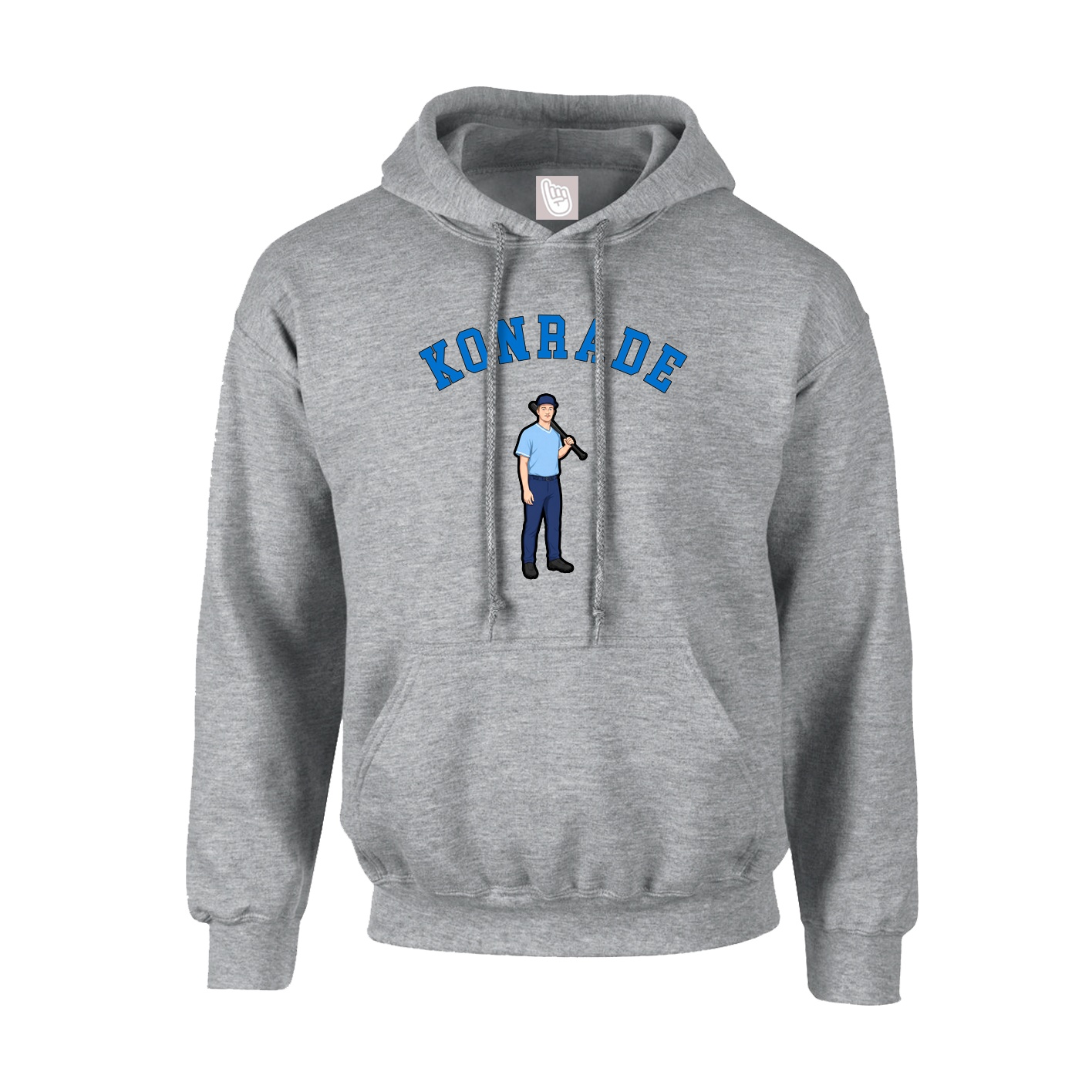 Youth Hoodie — Shirsey Arch in Grey