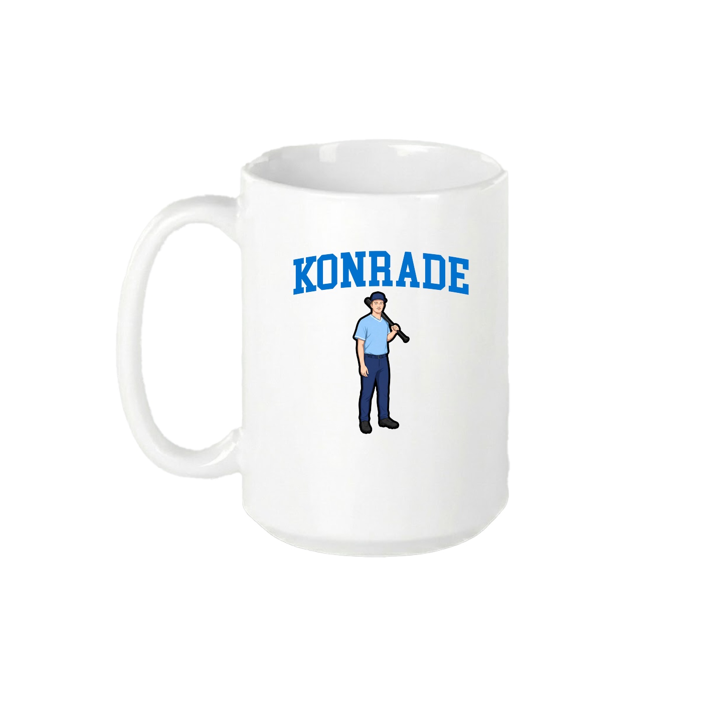 15oz Coffee Mug — Shirsey in White