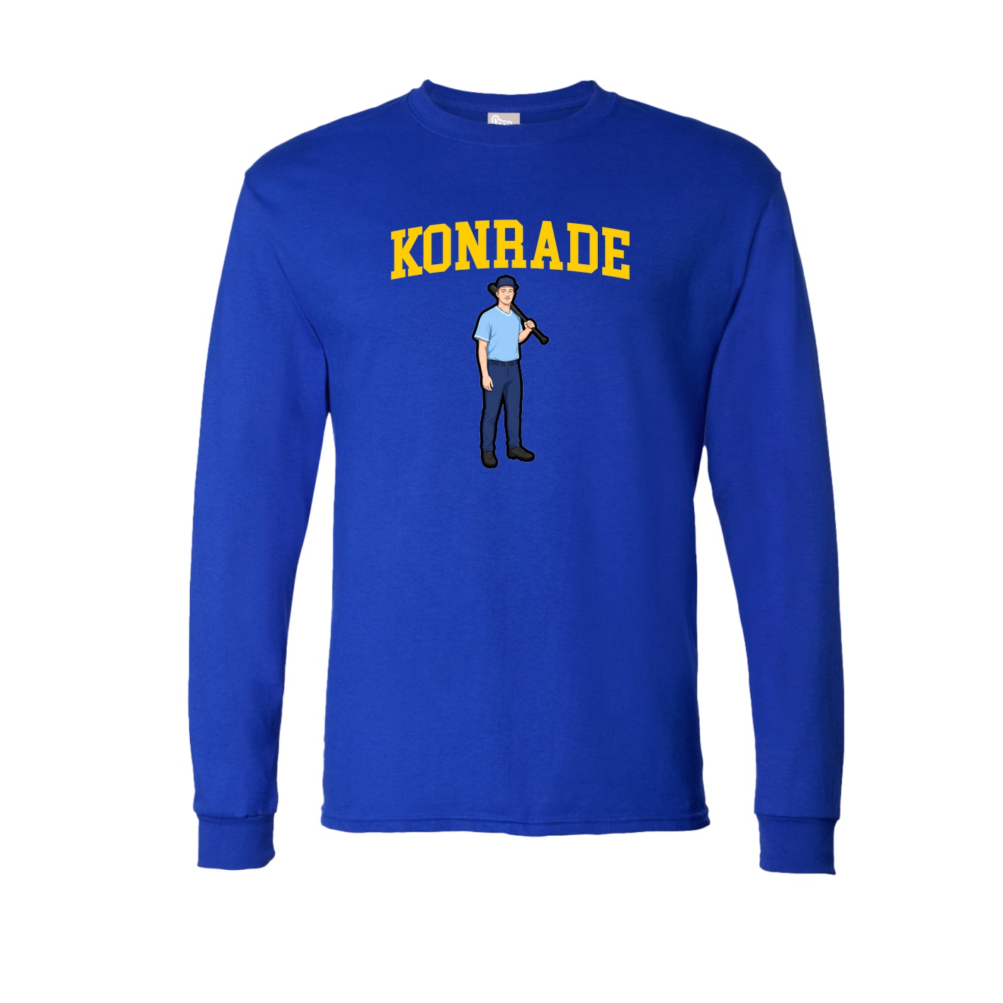 Long Sleeve Tee — Shirsey in Royal
