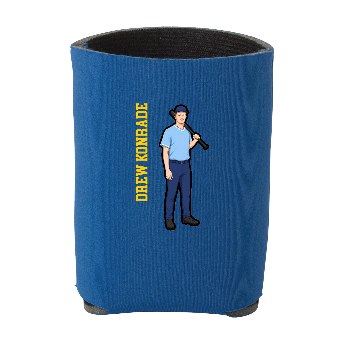 Can Holder — Name Vertical in Royal