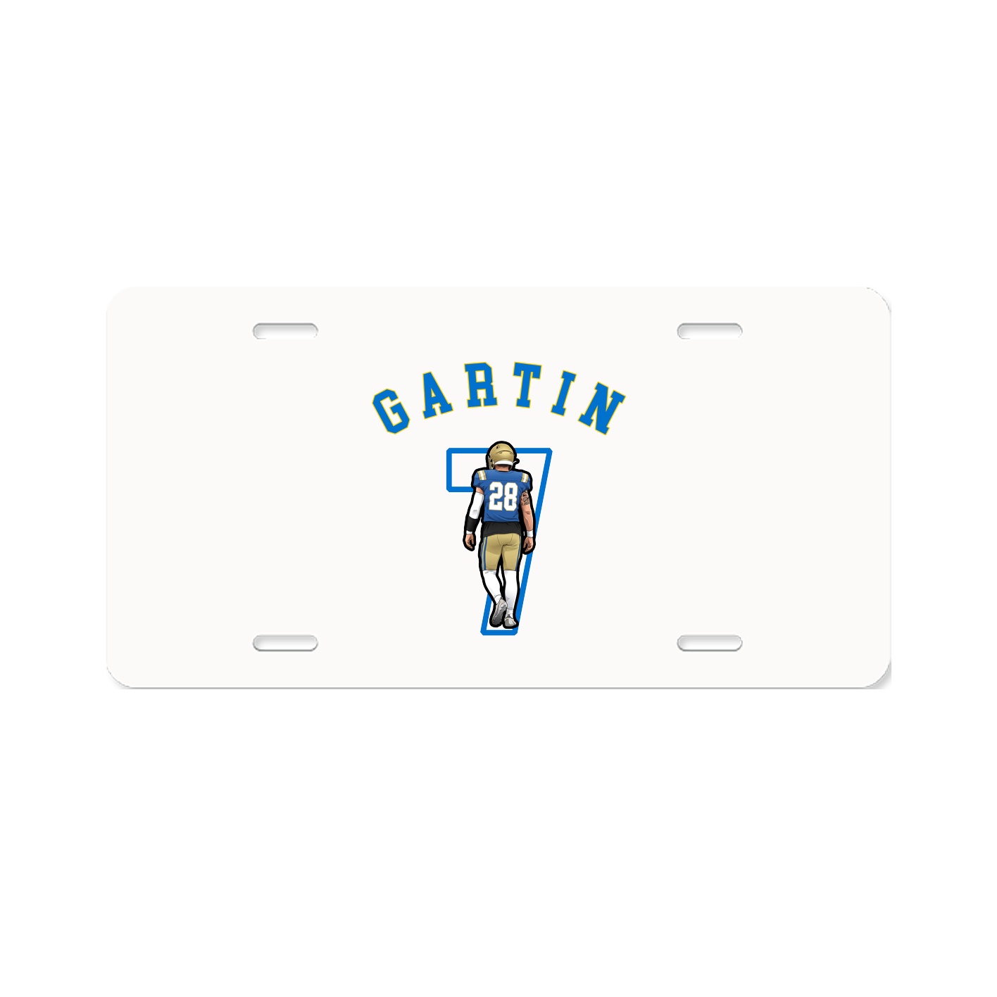 License Plate — Shirsey Arch in Classic
