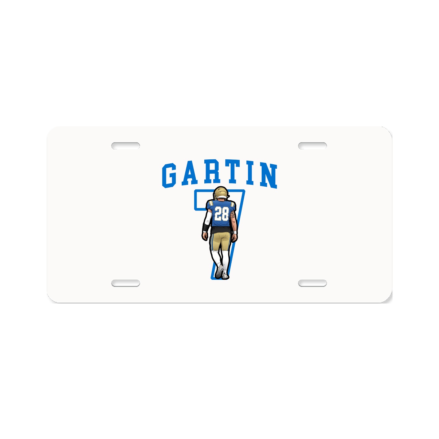 License Plate — Shirsey in Classic