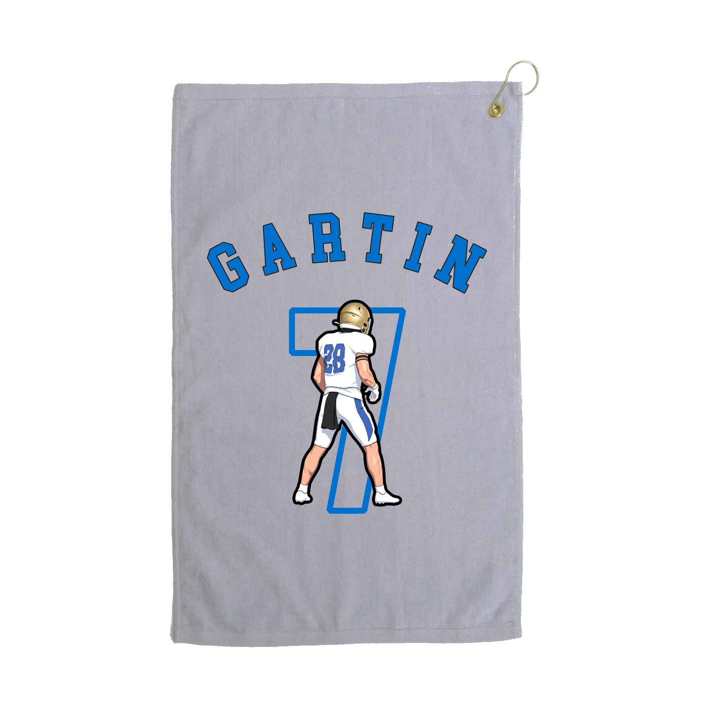 Golf Towel — Shirsey Arch in Grey