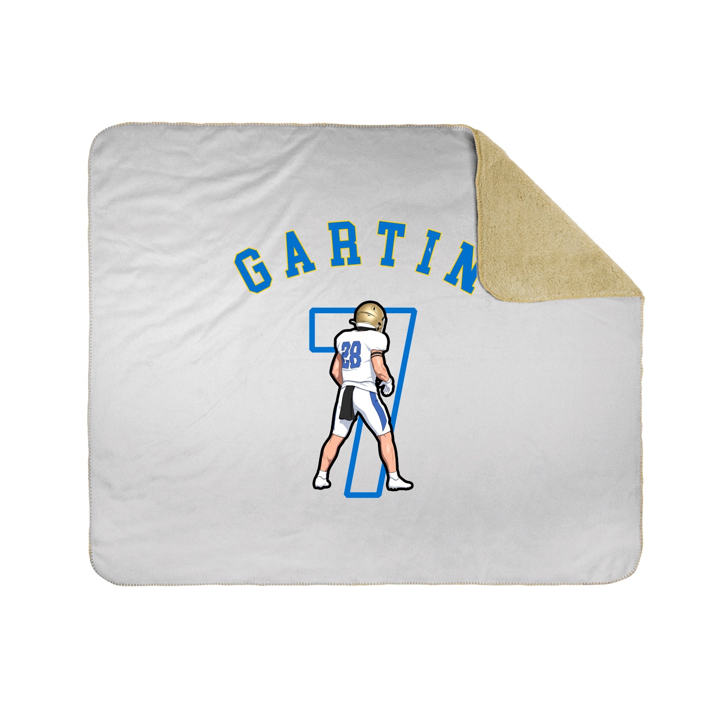 Throw Blanket — Shirsey Arch in White