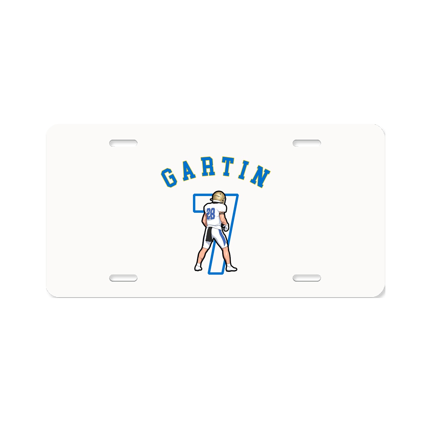 License Plate — Shirsey Arch in Classic