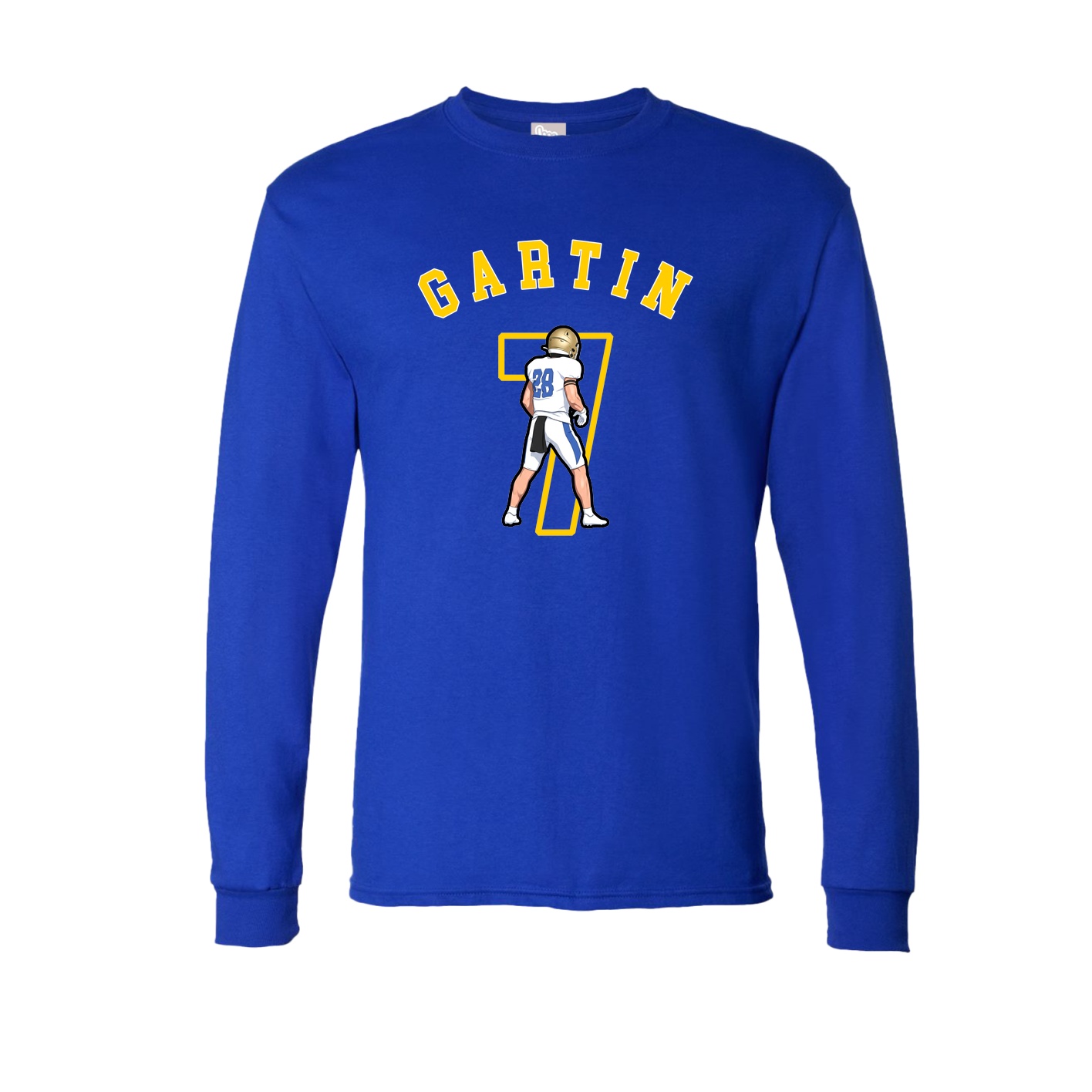 Long Sleeve Tee — Shirsey Arch in Royal