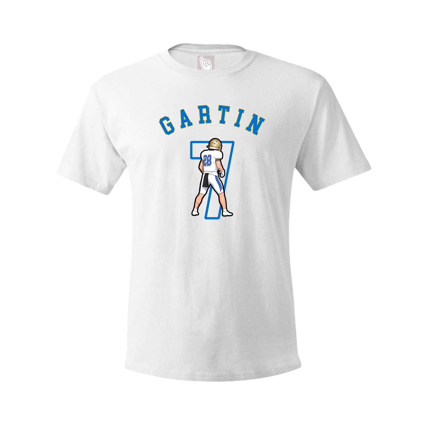 Youth Tee — Shirsey Arch in White