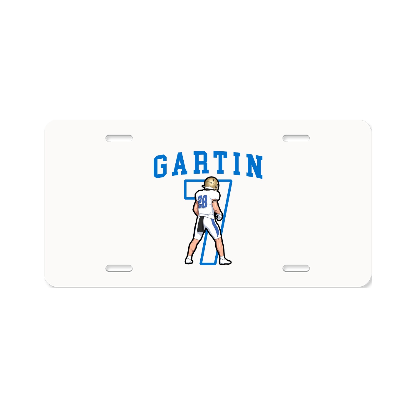 License Plate — Shirsey in Classic