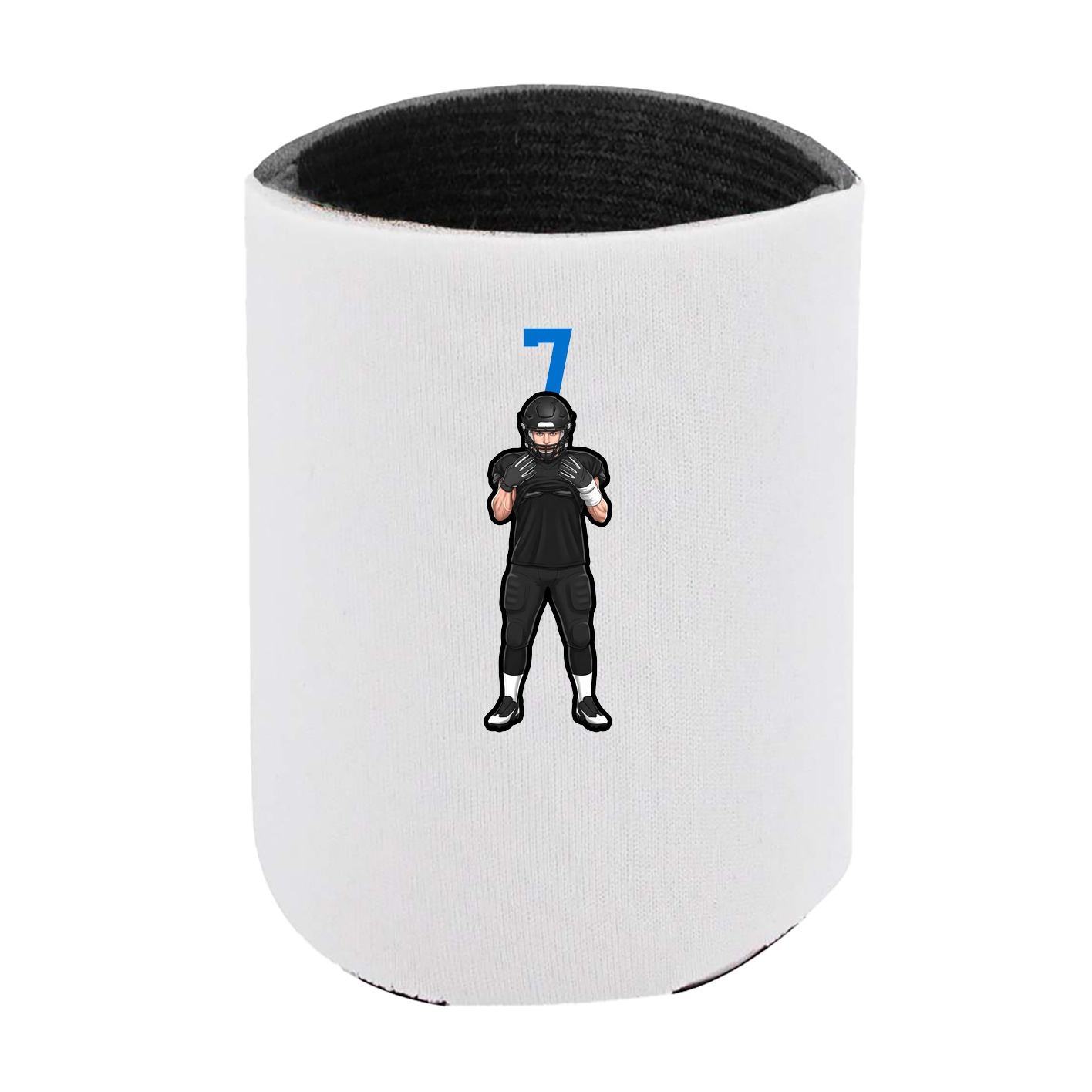 Can Holder — Number Top in White
