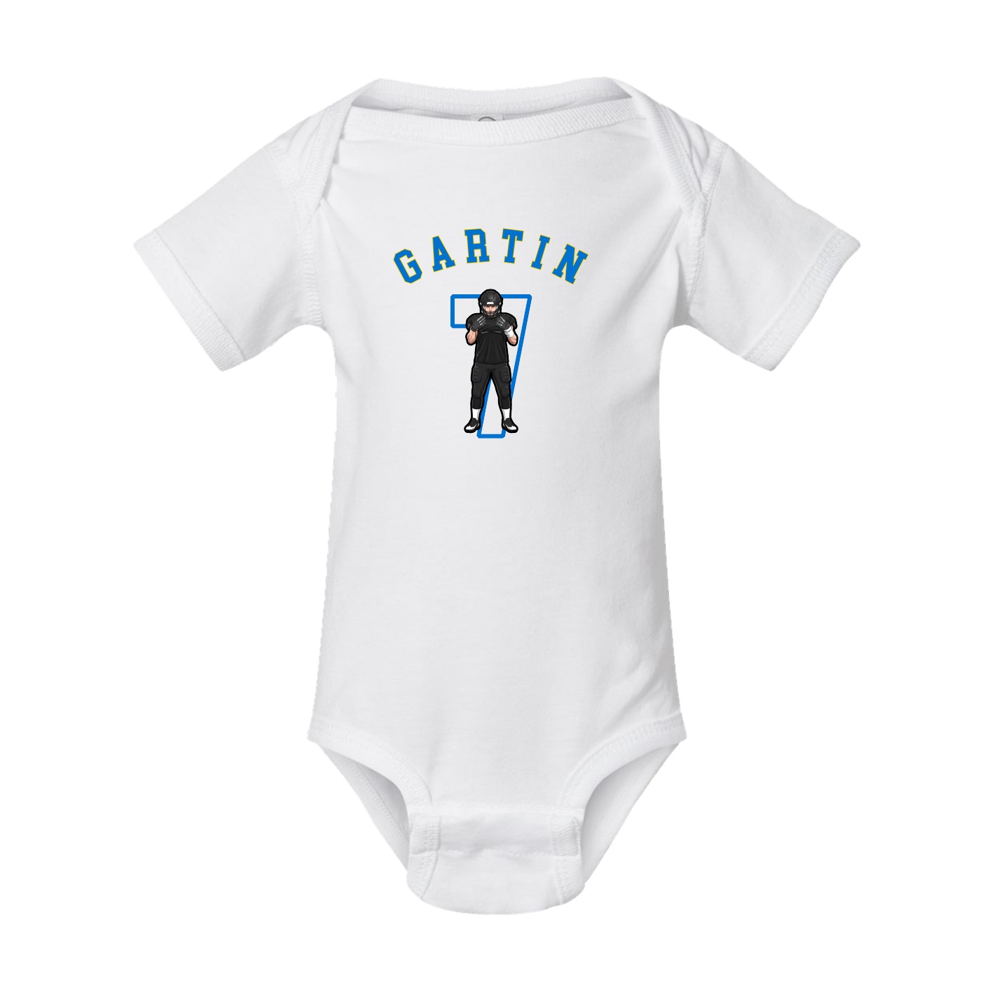 Baby Onesie — Shirsey Arch in White