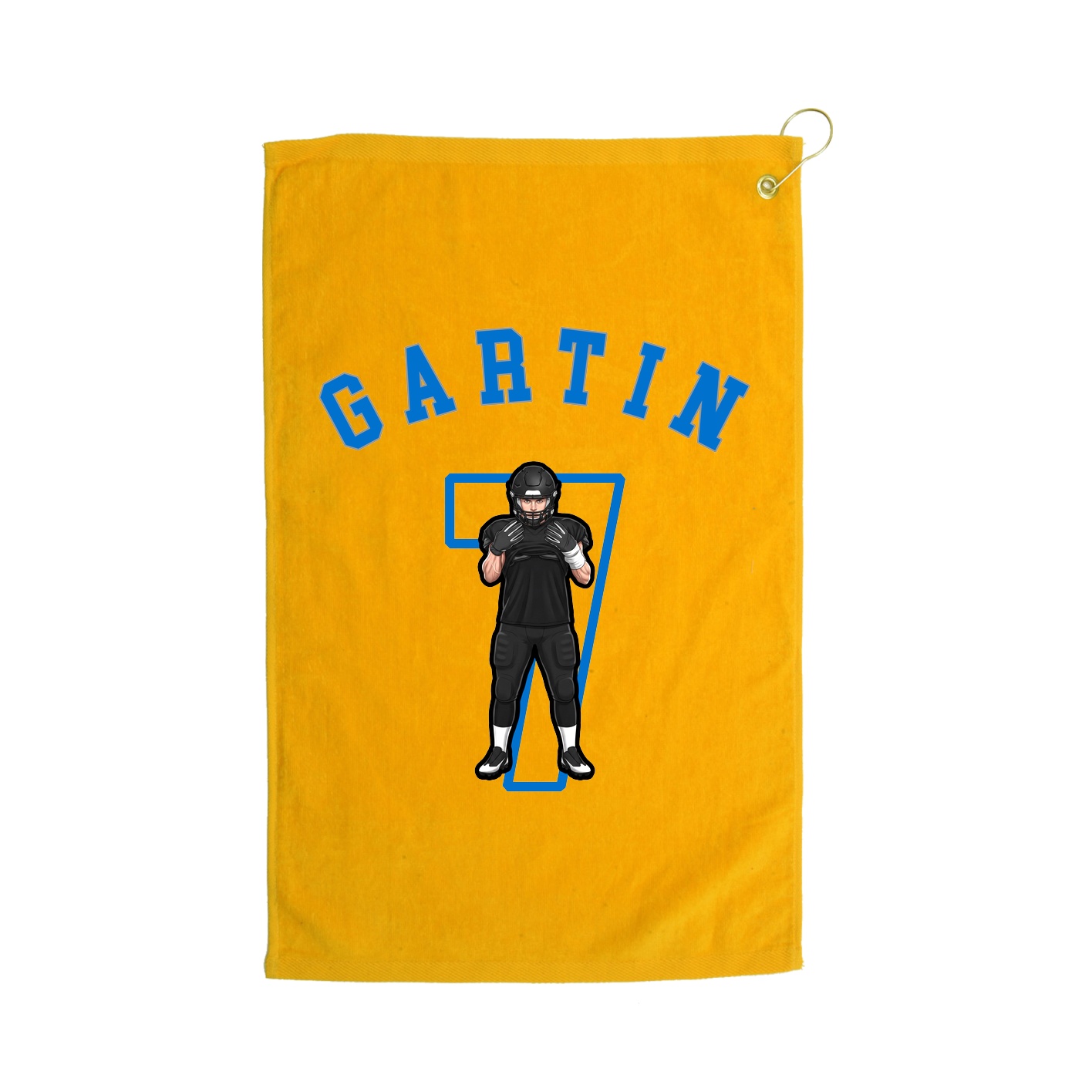 Golf Towel — Shirsey Arch in Gold