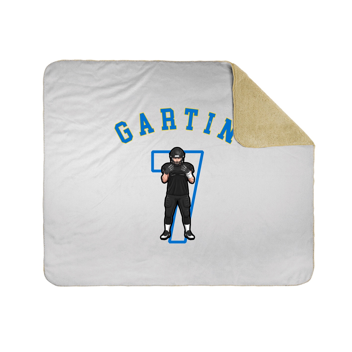 Throw Blanket — Shirsey Arch in White