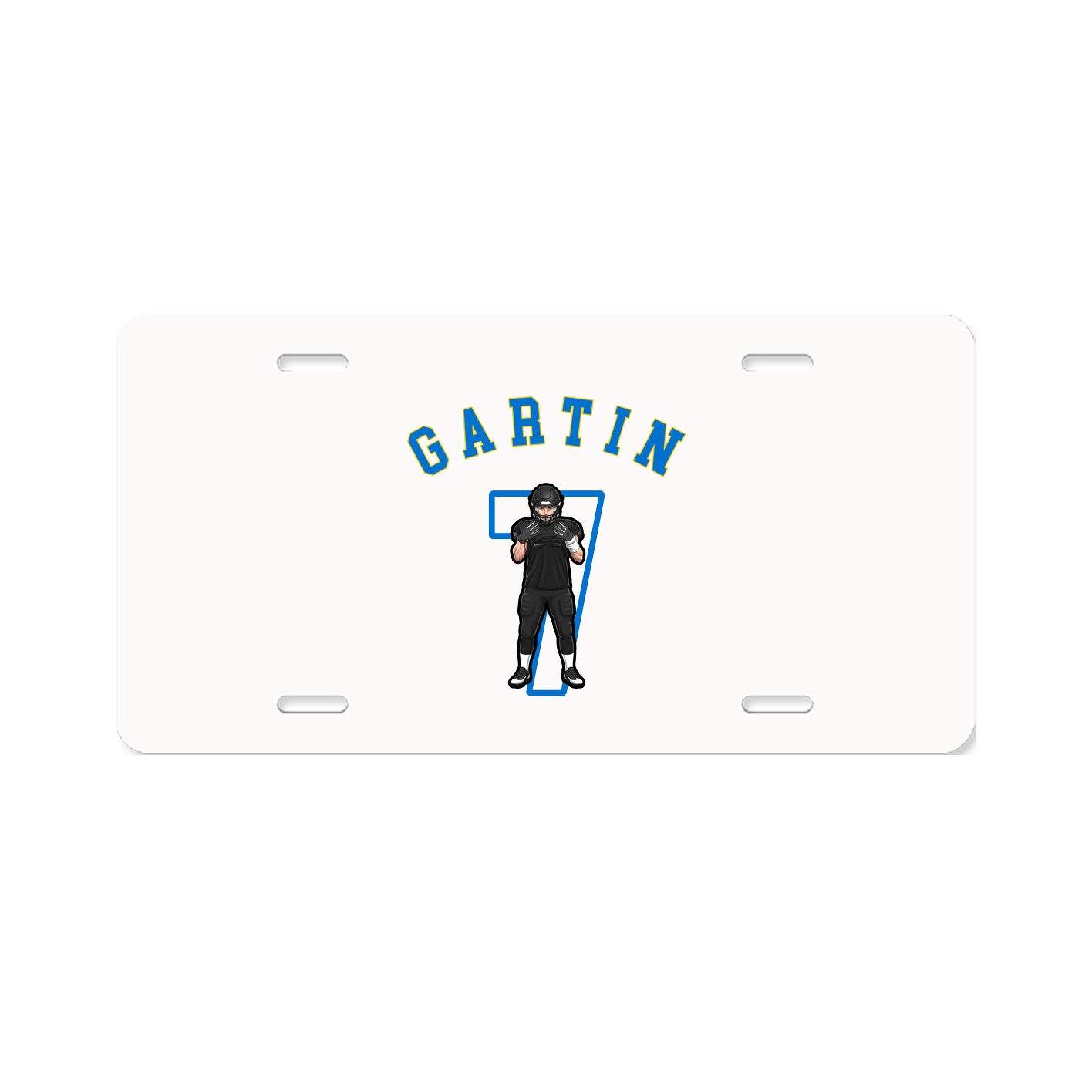 License Plate — Shirsey Arch in Classic