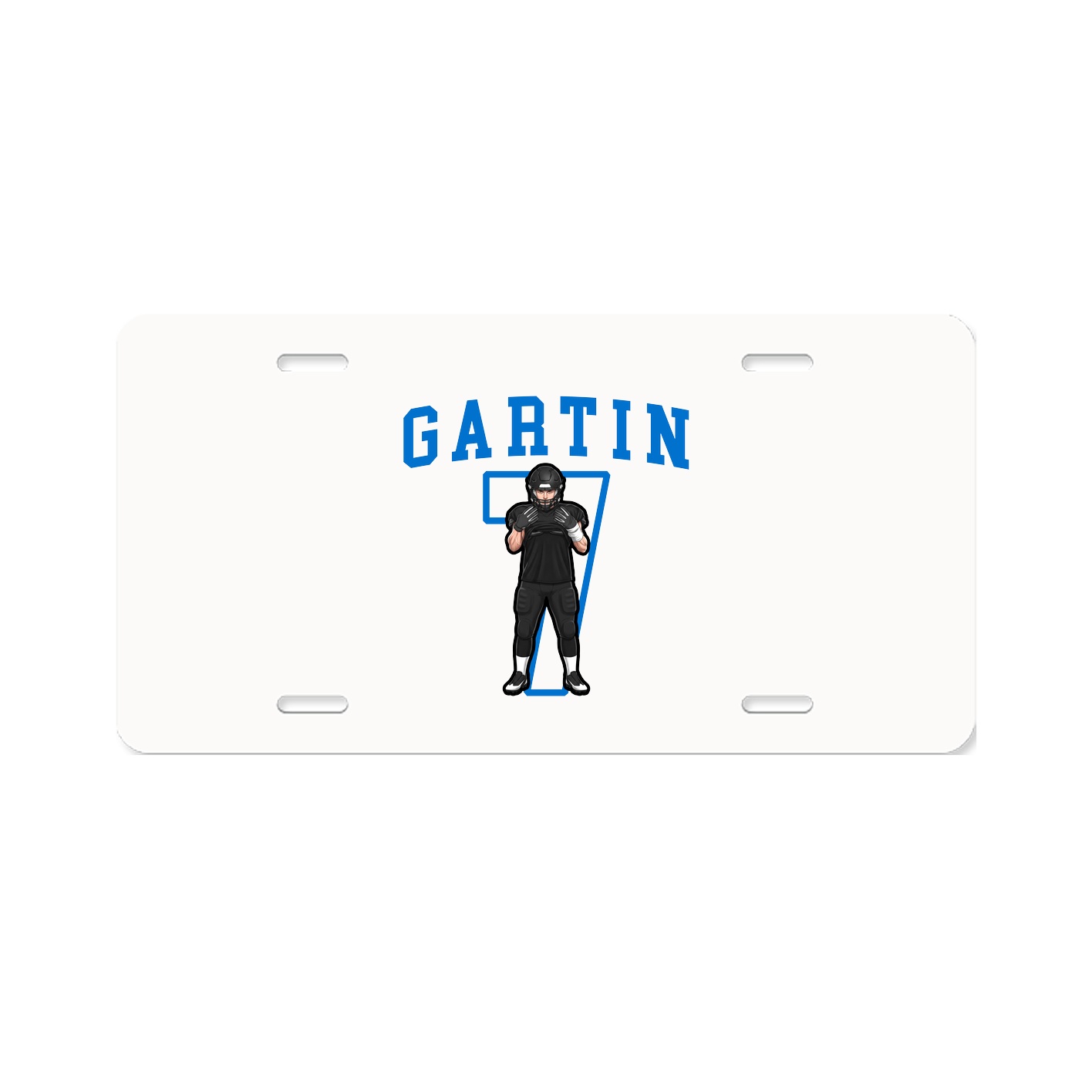 Aluminum License Plate