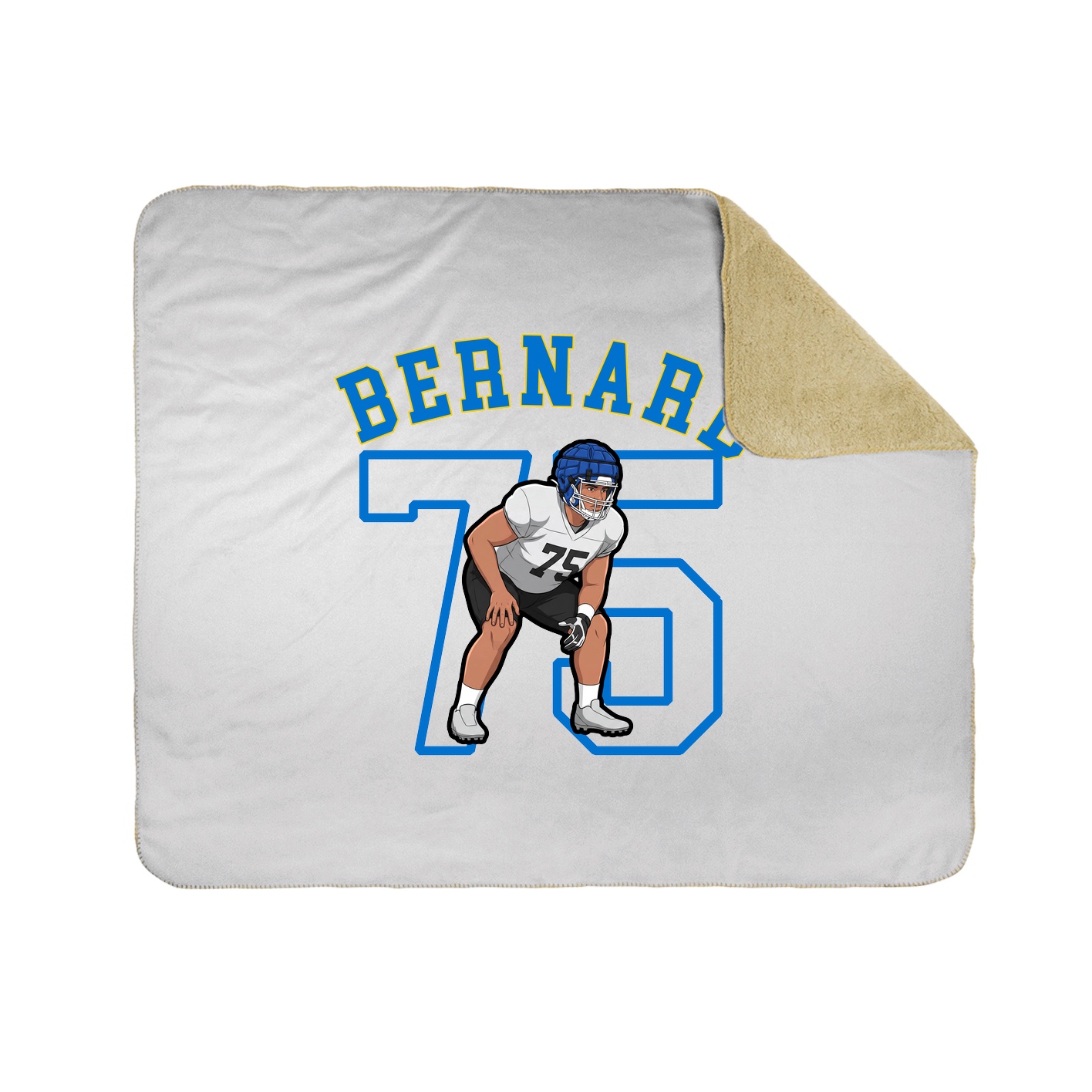 Throw Blanket — Shirsey Arch in White