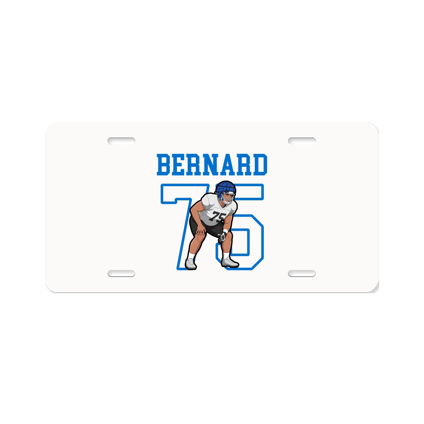 Aluminum License Plate