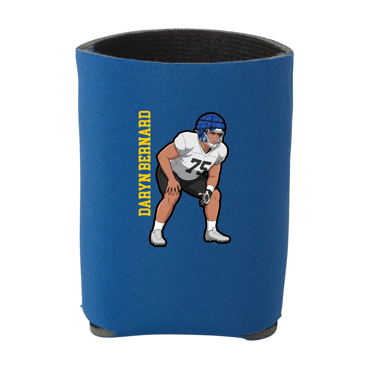 Can Holder — Name Vertical in Royal