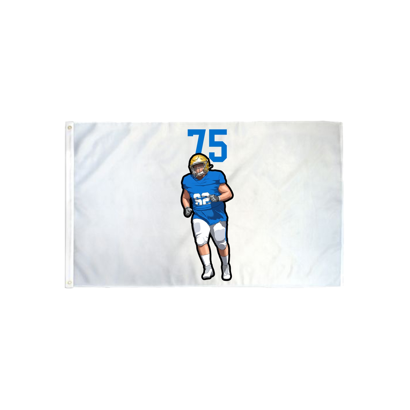 3x5 Flag — Number Top in Classic
