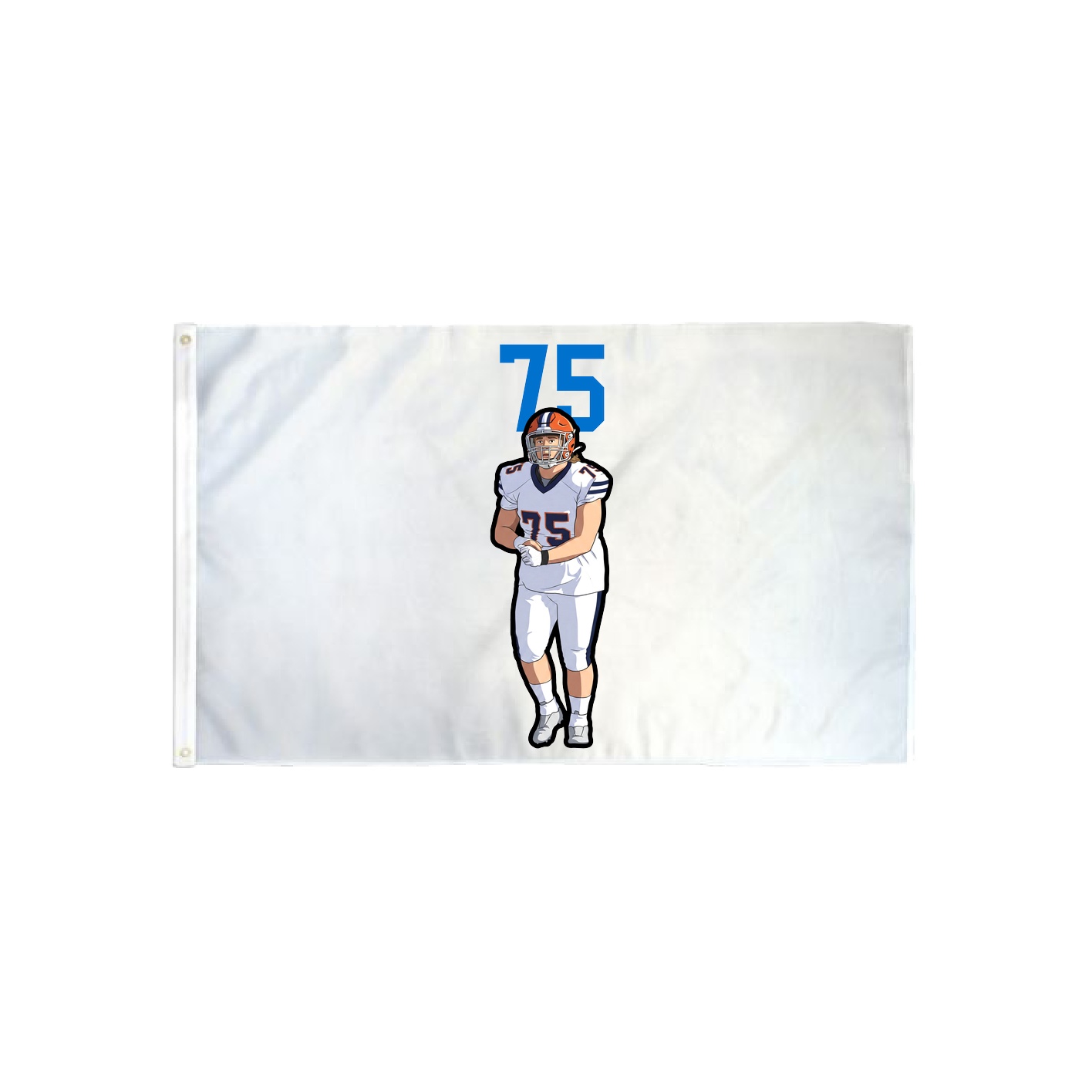 3x5 Flag — Number Top in Classic