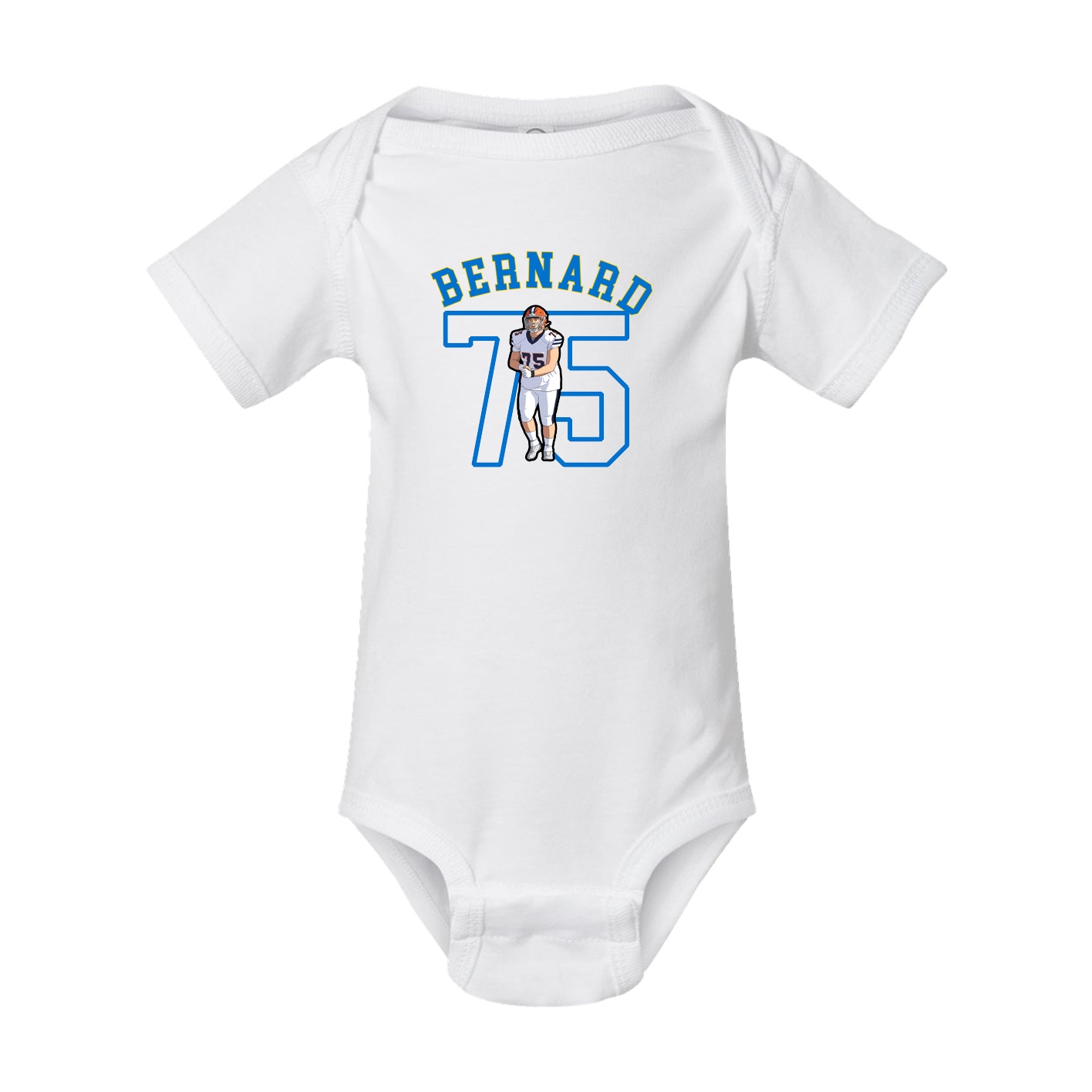 Baby Onesie — Shirsey Arch in White