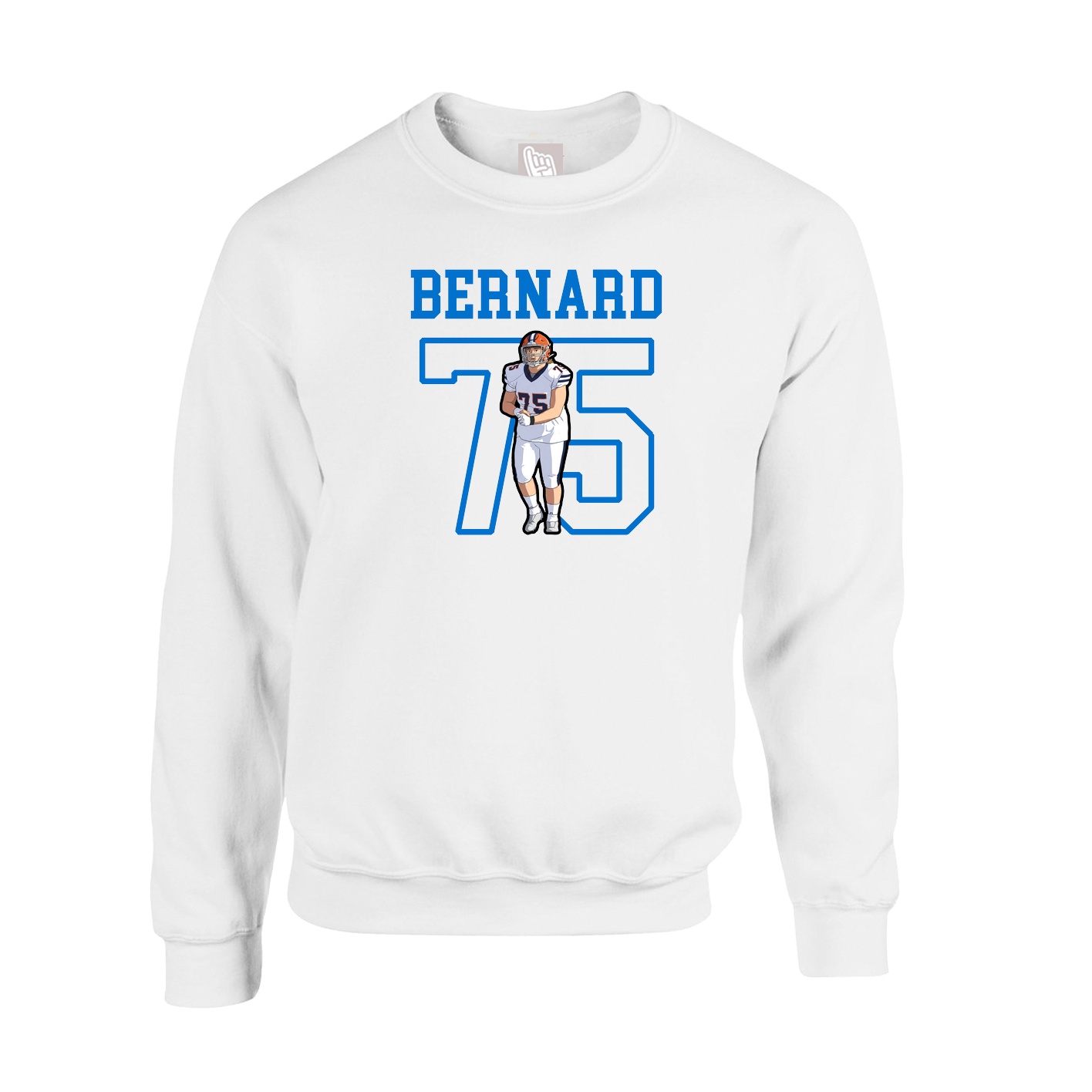 Fleece Crew — Shirsey in White