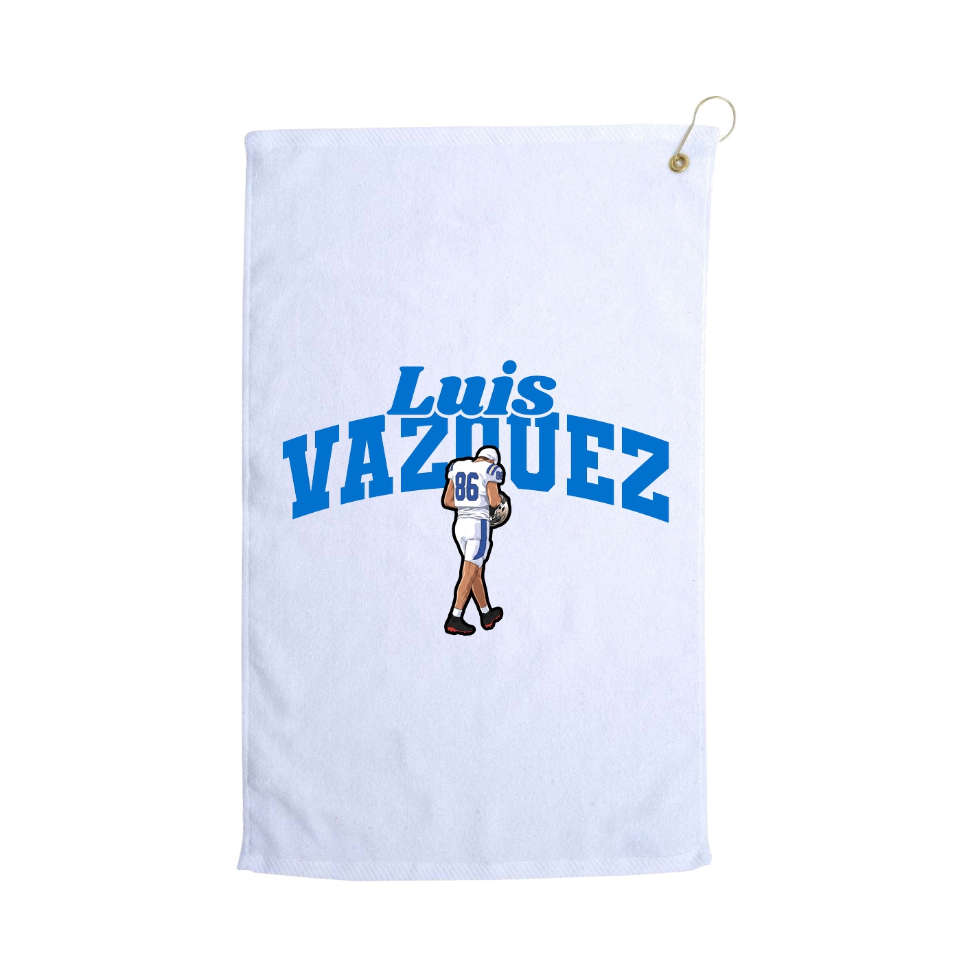 Golf Towel — Signature Arch in White
