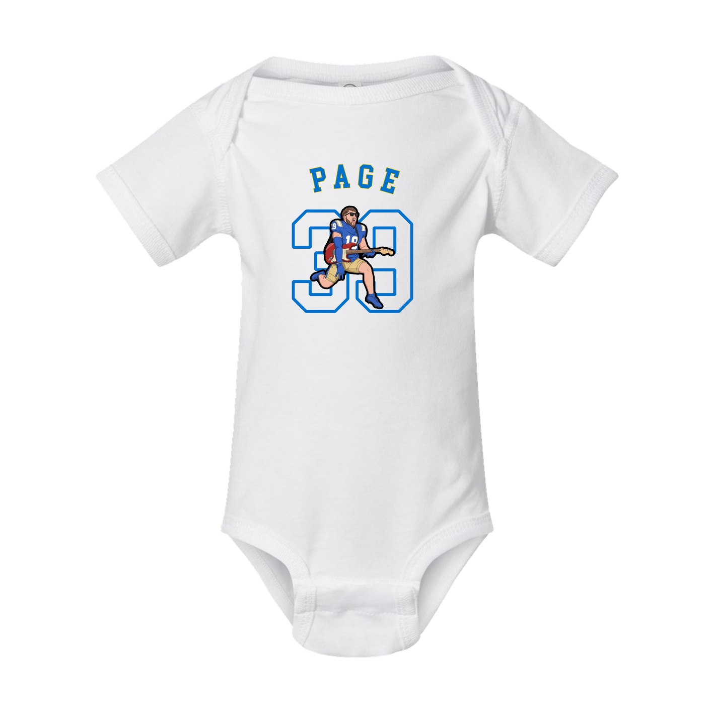 Baby Onesie — Shirsey Arch in White