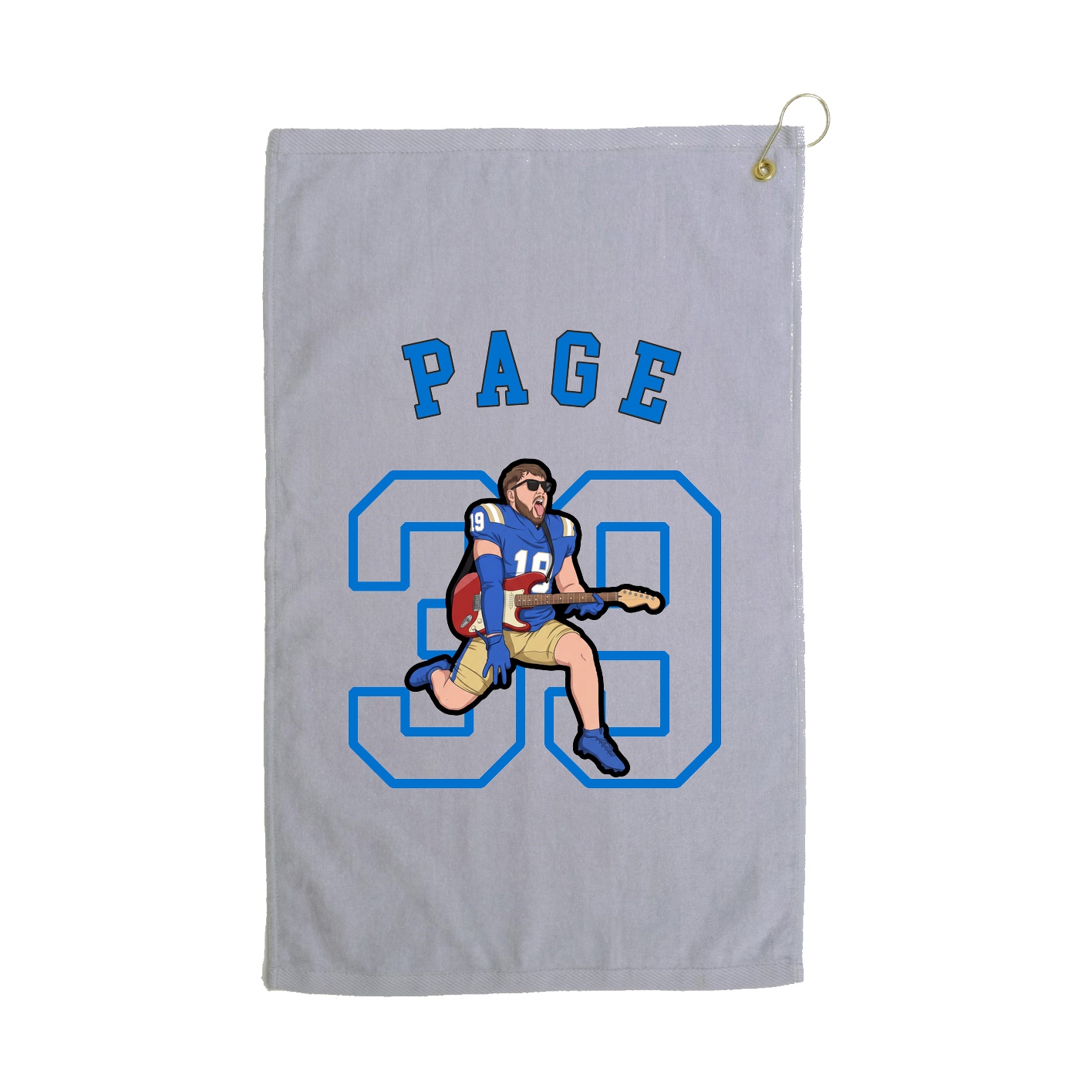 Golf Towel — Shirsey Arch in Grey