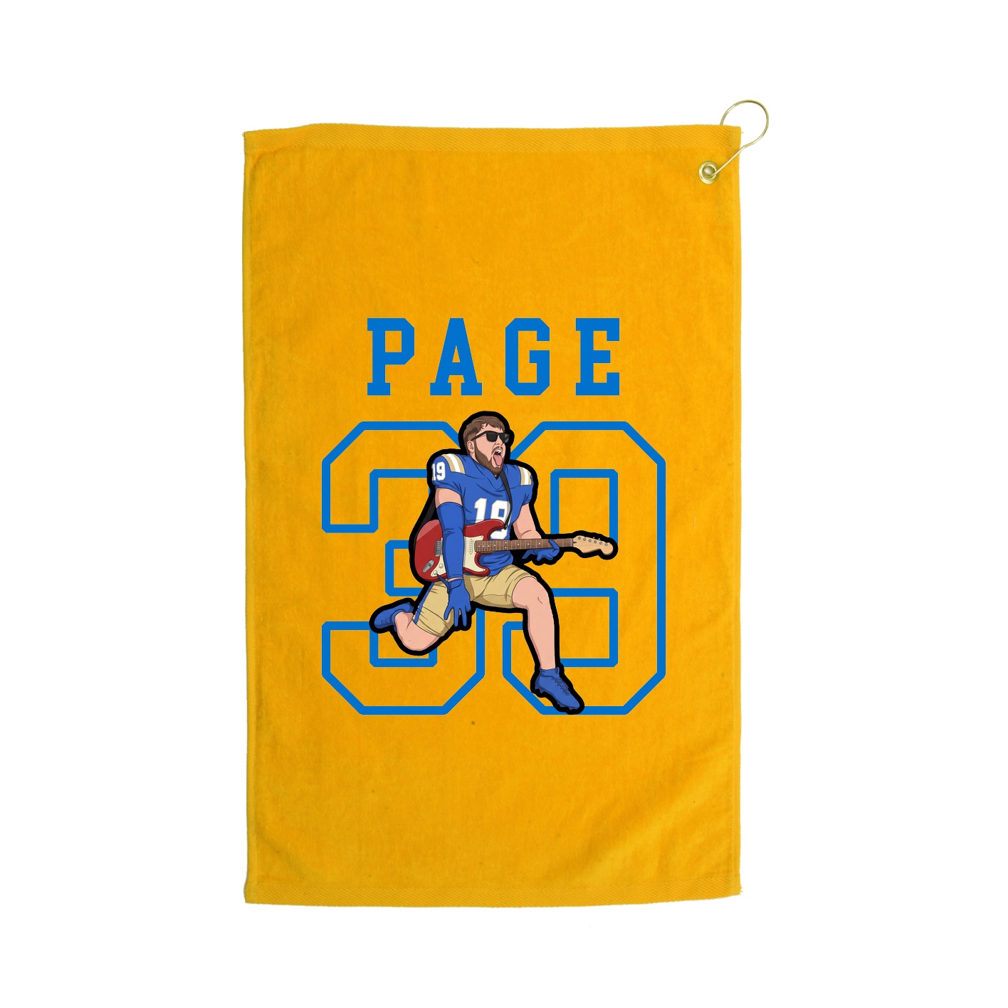 Golf Towel — Shirsey in Gold