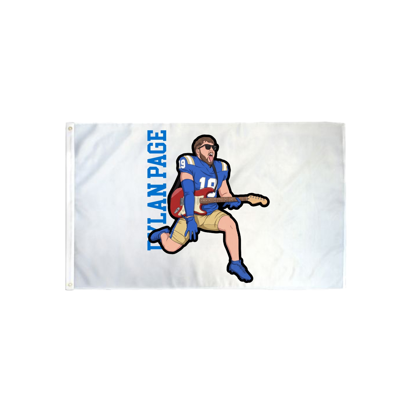 3x5 Flag — Name Vertical in Classic