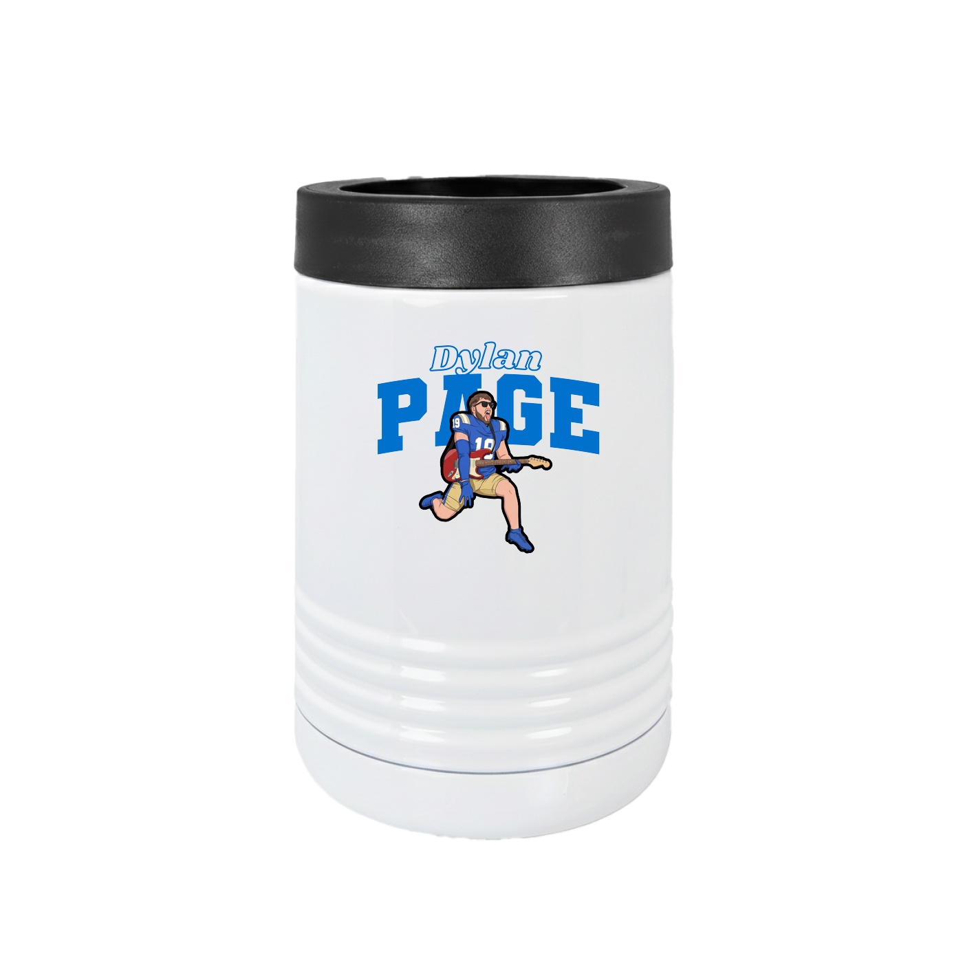Beverage Holder — Name Arch in White