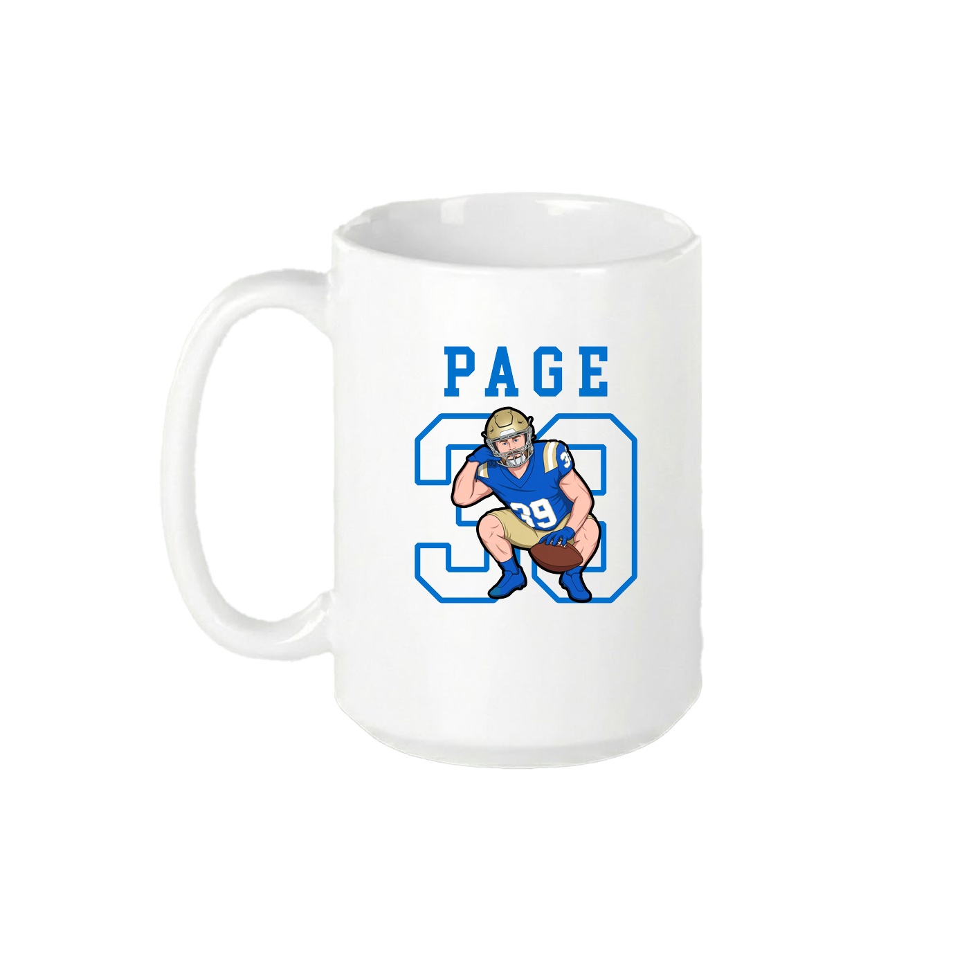 15oz Coffee Mug — Shirsey in White