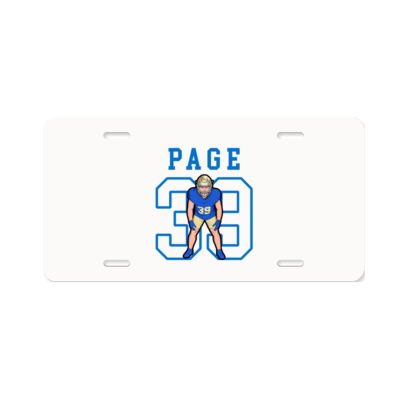 License Plate — Shirsey in Classic