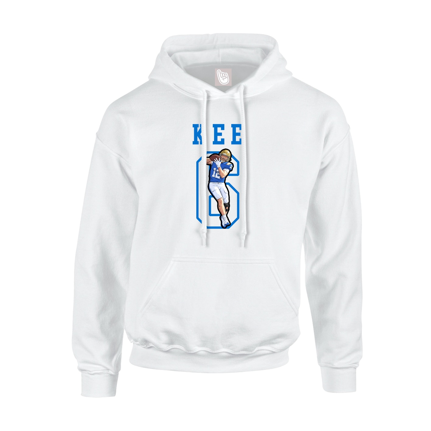 Hoodie — Shirsey in White