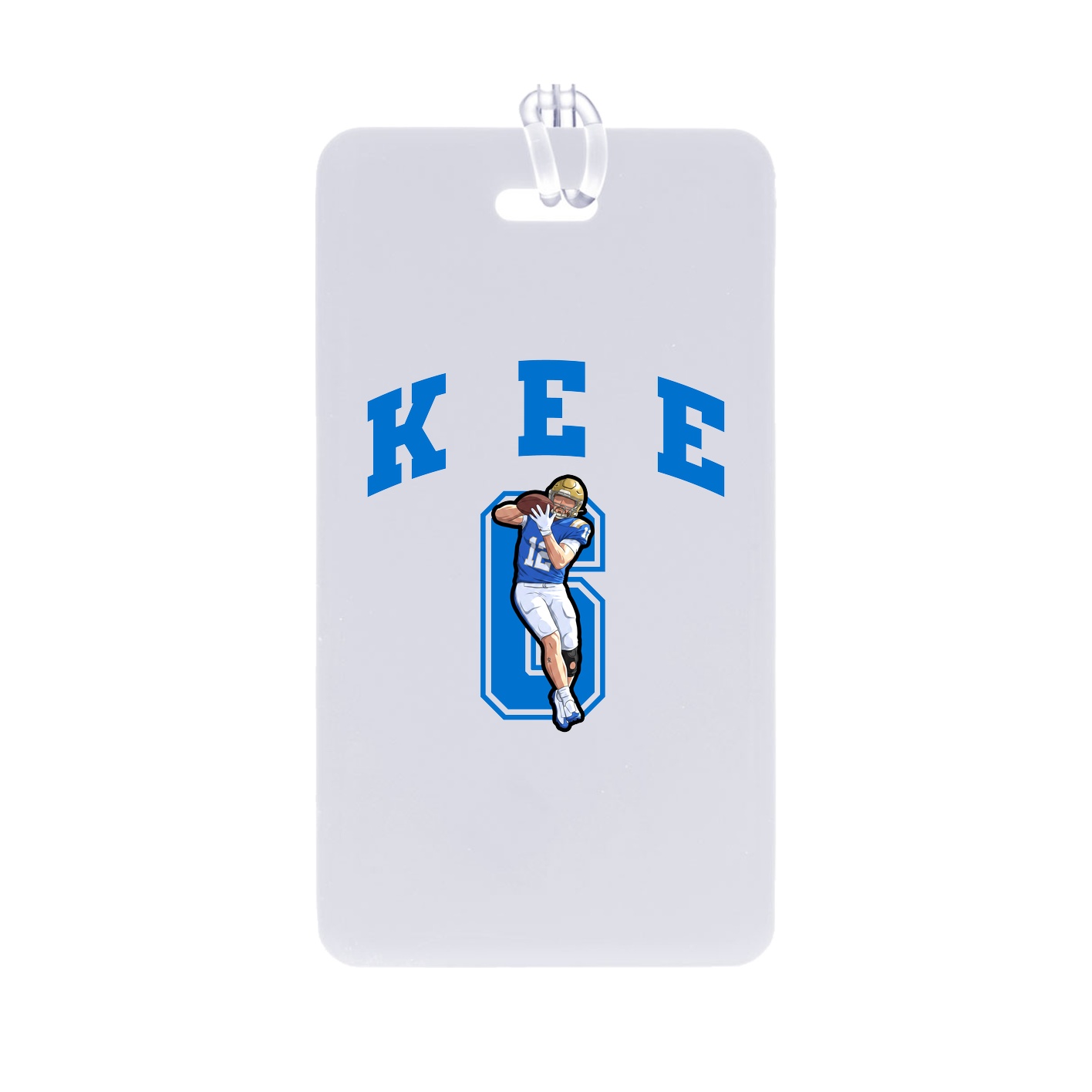 Bag Tag — Number in Classic