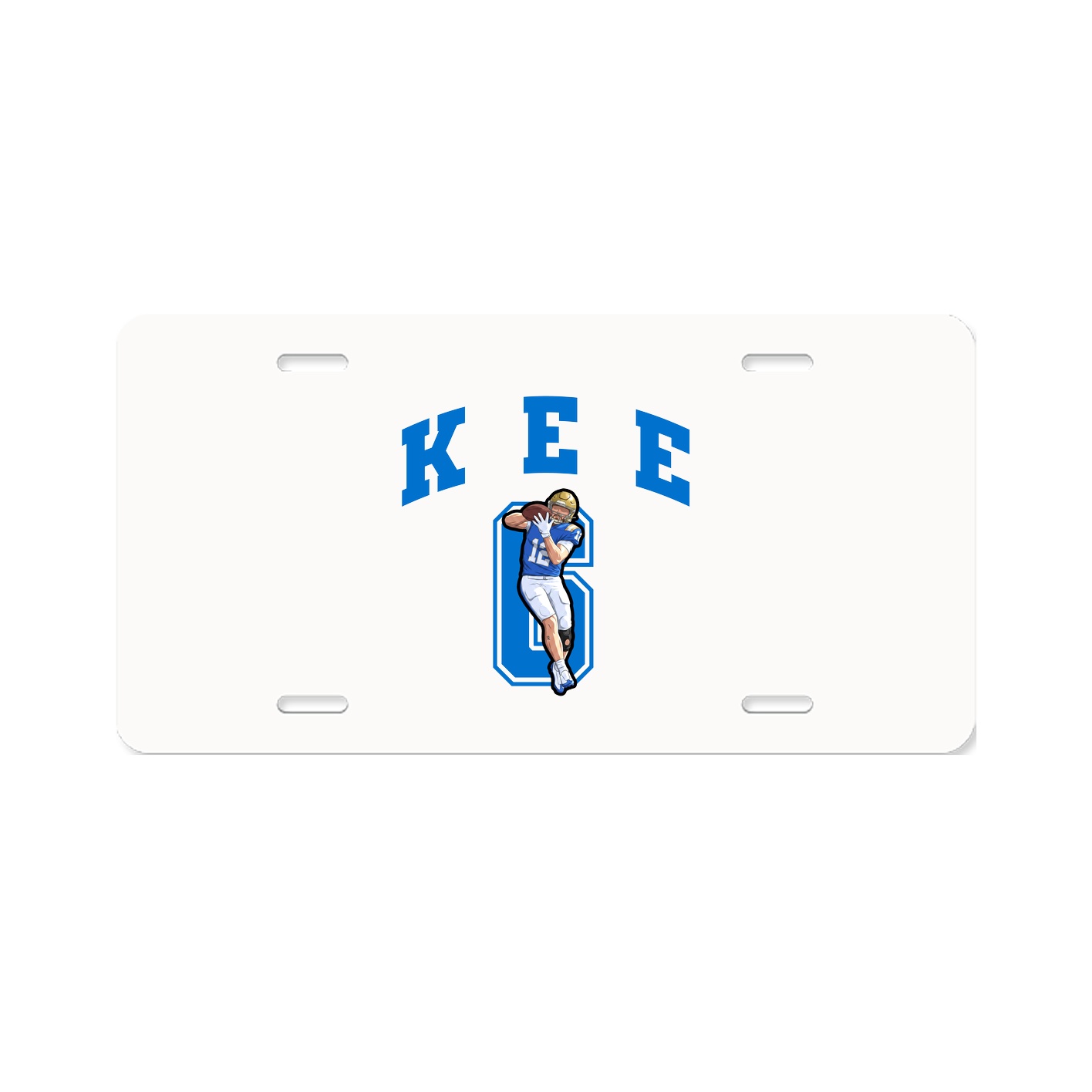 License Plate — Number in Classic