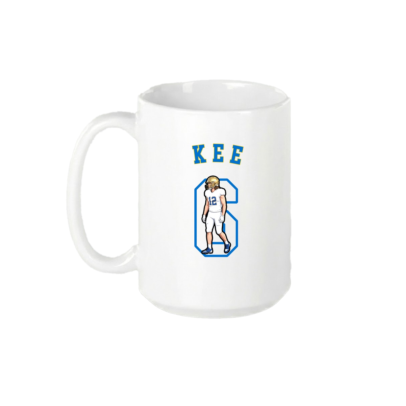 15oz Coffee Mug — Shirsey Arch in White