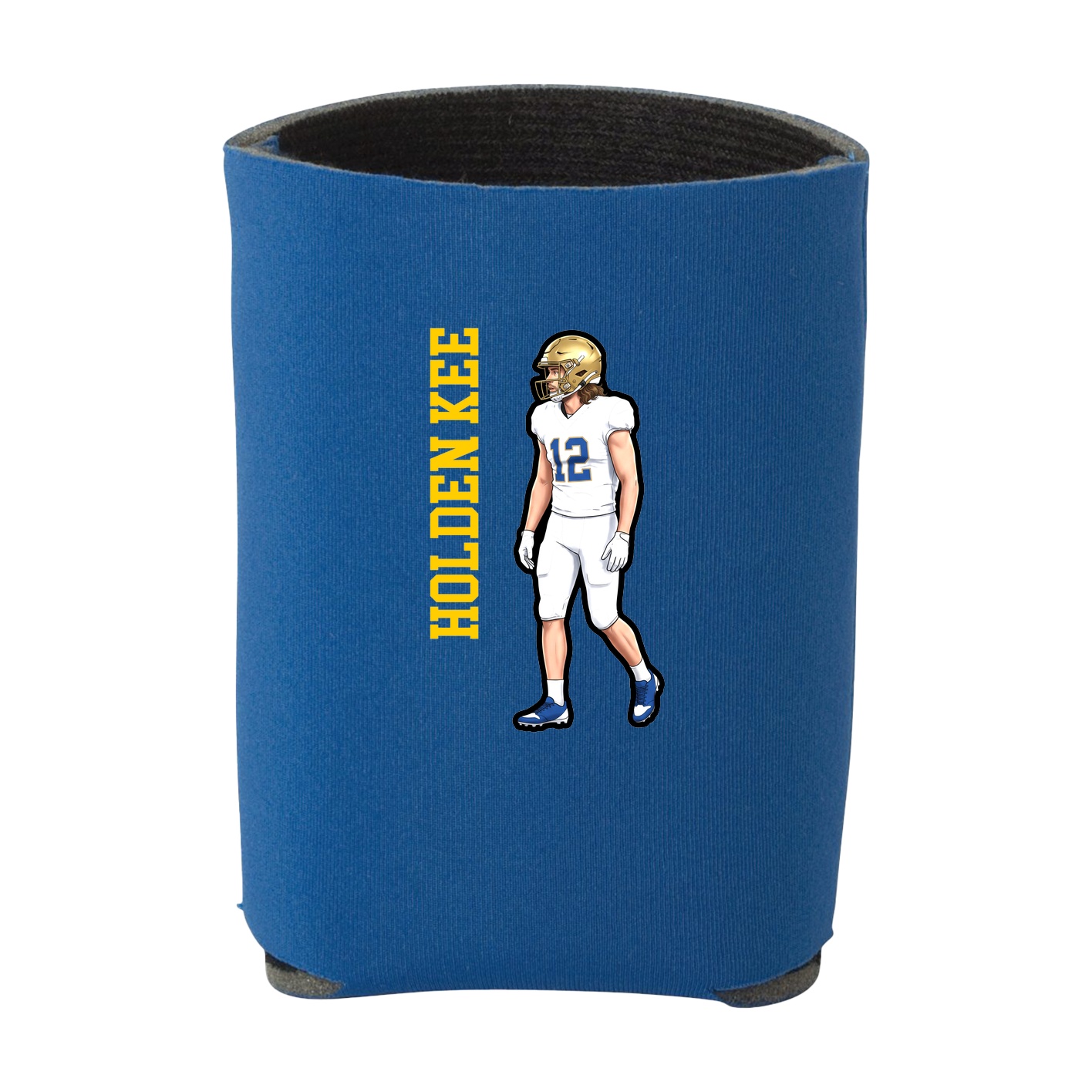 Can Holder — Name Vertical in Royal