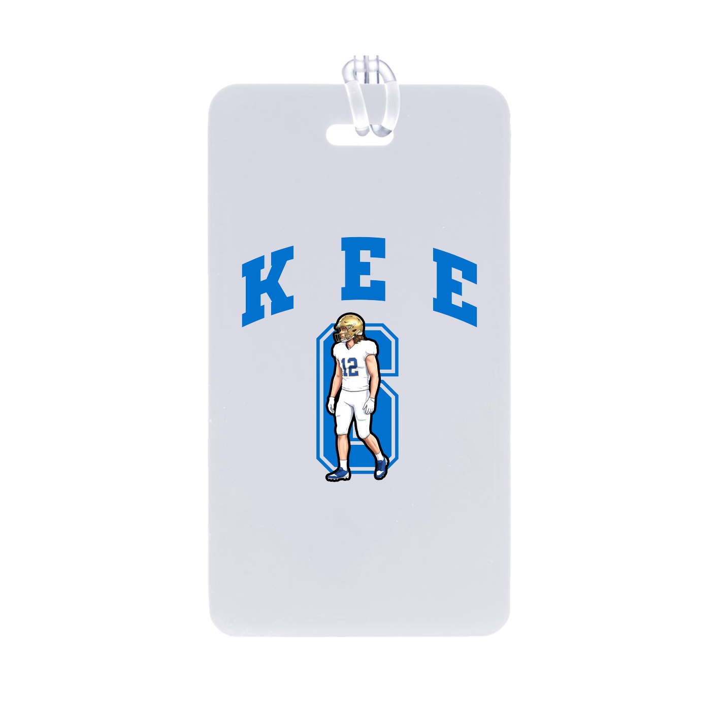 Bag Tag — Number in Classic