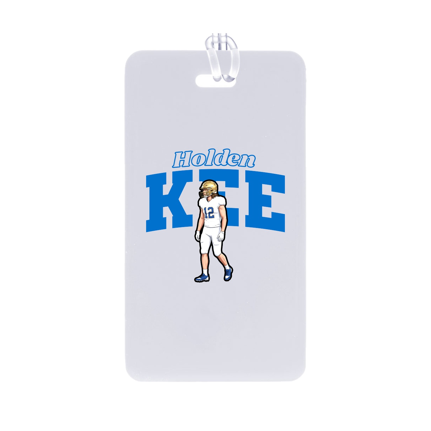 Bag Tag — Name Arch in Classic