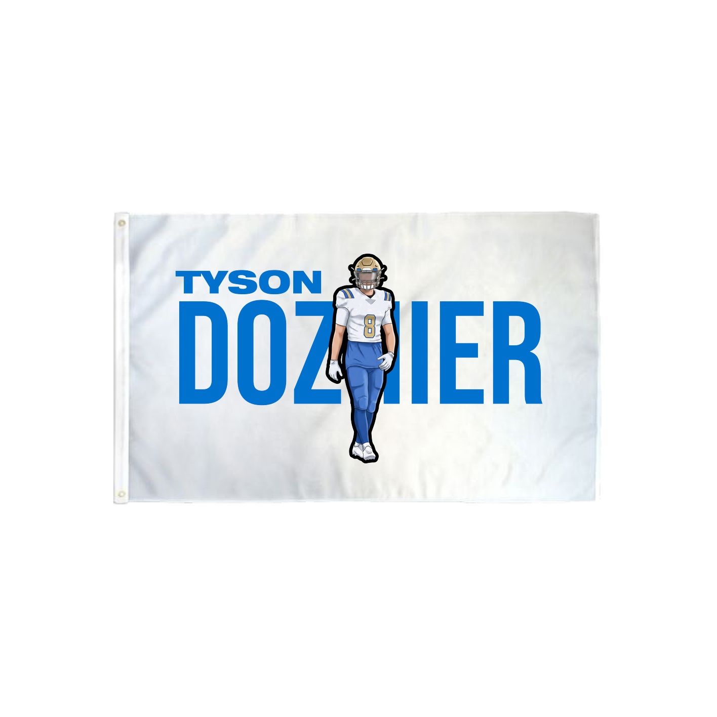 3x5 Flag — Player Name in Classic
