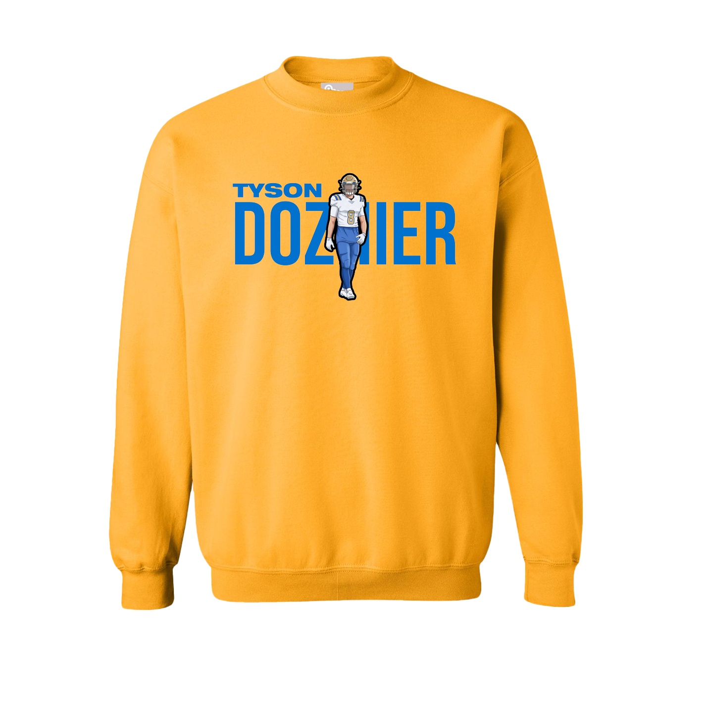 Fleece Crew — Player Name in Gold