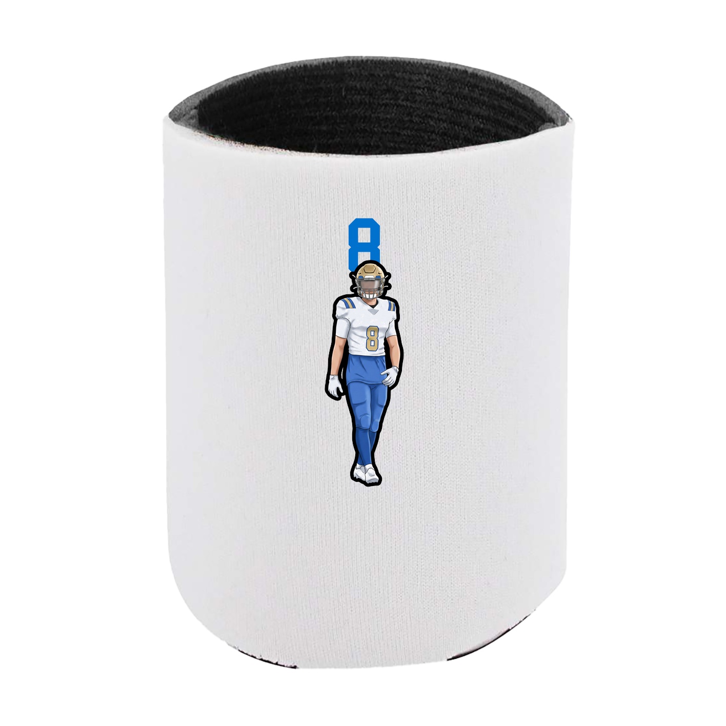 Can Holder — Number Top in White