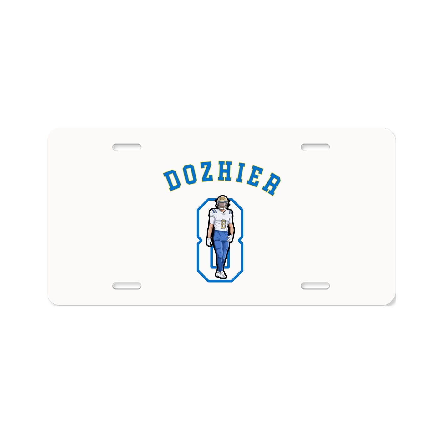 License Plate — Shirsey Arch in Classic