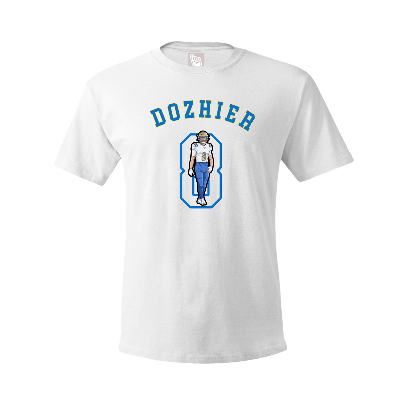 Youth Tee — Shirsey Arch in White